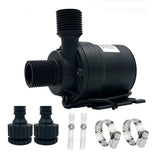 8m Lift Stainless Steel Shaft Core Brushless Motor Booster Pump, DC12V, DC24V