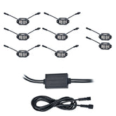 Car Chassis Light RGB Colorful Atmosphere Light, 8 in 1, 10 in 1, 12 in 1
