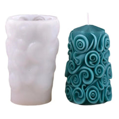 Christmas Tree Aromatherapy Candle Ornaments DIY Silicone Mold, C1 ZL-268-1, C1 ZL-268-2, C1 ZL-268-3, D1 ZL-269-1, D2 ZL-269-2, D3 ZL-269-3, D4 ZL-269-4