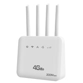 4G CPE WiFi6 Plug-in Wireless Router Dual Port Wireless Hotspot, EU Plug, For European / Asian / African