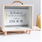 Creative Wooden Art Fresh Piggy Bank Bedroom Desktop Decoration Ornaments Sundries Storage Box, Handle Wooden Storage Box - A, Handle Wooden Storage Box - B, Handle Wooden Storage Box - C, Wooden Storage Box - A, Wooden Storage Box -B