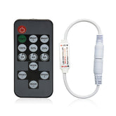 14 Keys RF Single Color Timer Dimmer LED Strip Controller, JHX-014