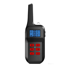 T720 1000m Pet Intelligent Electric Shock Remote Control Dog Training Device, Yellow Remote, Red Remote