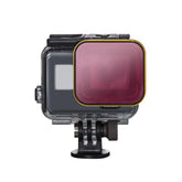 For GoPro 5/6 PGYTECH Deep Diving Snorkeling Filter Waterproof Case
