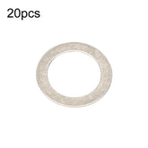 ZTTO Bicycle Pedal Stainless Steel Washer Mountain Bike Disc Protection Gasket, 20pcs