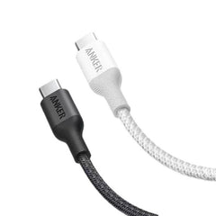 ANKER 240W Dual Type-C Port Eco-Fast Charging Data Cable, White 1.8m