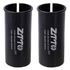 2pcs ZTTO Bicycle Seat Post Conversion Sleeve Reducer Cover, 25.4-27.2mm 001, 27.2-28.6mm 003, 27.2-30.4mm 004, 27.2-30.8mm 005, 27.2-31.6mm 006, 27.2-33.9mm 007, 31.8-34.9mm 008, 30.9-31.6mm 009