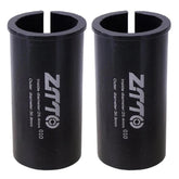 2pcs ZTTO Bicycle Seat Post Conversion Sleeve Reducer Cover, 25.4-30.9mm 010, 25.4-31.6mm 011, 27.2-30mm 012, 27.2-30.9mm 013, 28.6-31.8mm 014, 30.9-36mm 015, 31.6-33.9mm 016, 22.2-25.4mm 017