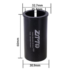 2pcs ZTTO Bicycle Seat Post Conversion Sleeve Reducer Cover, 25.4-30.9mm 010, 25.4-31.6mm 011, 27.2-30mm 012, 27.2-30.9mm 013, 28.6-31.8mm 014, 30.9-36mm 015, 31.6-33.9mm 016, 22.2-25.4mm 017