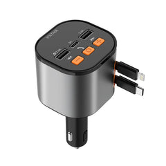 Multifunctional PD Bluetooth-Compatible USB Cigarette Lighter Car Fast Charging
