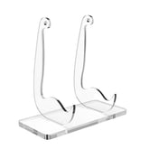 Acrylic Picture Frame Stand Dinner Plate Postcard Record Holder, YX187 1pc