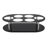 Desktop Water Bottle Storage Stand, YX174 Black, YX174 Transparent