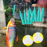 50pcs Rod Tip Anti-Tangle Space Tube Fishing Space Beans