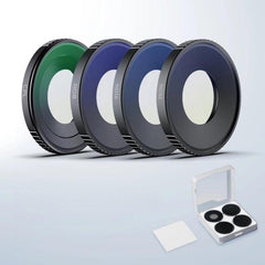 For DJI Osmo Action 6 Camera 4-In-1 Filter Kit CPL/ND8/ND16/ND32 Lens Filters