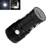 IPX6 Waterproof Bright Flashlight Outdoor Rechargeable Aluminum Alloy Inspection Torch, 6T6, 12T6, 18T6