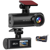 4K Smartphone Connected WiFi High-Definition Dual-Recording Car Dash Cam, Front+Inside, Front+Inside+GPS Track, Front+Rear, Front+Rear+GPS Track