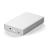 Blueendless U35KS SAS/SATA Mobile Hard Disk Enclosure 2.5/3.5 inch Desktop Laptop Full Metal SSD Enclosure, US Plug, EU Plug, UK Plug, AU Plug