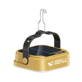 SMILING SHARK LY-8307 Outdoor LED Camping Light Solar-Powered Handheld Lamp With Hook