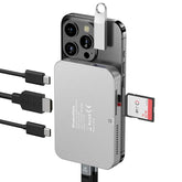 8 In 1 Magnetic Dock NVMe SSD Enclosure USB 3.2 Hub, MC806