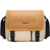QISEMIAN Crossbody Camera Bag Water-Resistant Sling Messenger Bag With Tripod Mount, XK0040 Orange, XK0040 Green