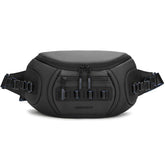 QISEMIAN Chest Shoulder Camera Bag For Men with Removable Dividers Urban Commute Messenger Bag