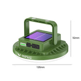 SMILING SHARK LY-8336-S Solar-Powered Camping Light Portable Outdoor Lighting Lamp, Small, Large