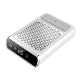 BLUEQUE 80W High Power Rechargeable Low-Noise Nail Dust Collector, US Plug, EU Plug