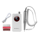 BLUEQUE Low Noise Rechargeable Nail Grinder Portable Display Electric Nail Remover Grinder, 119