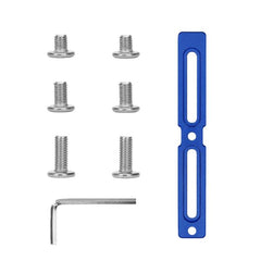 ENLEE Road Bike Water Bottle Cage Hole Adjuster, Long Blue, Long Red, Long Black, Short Blue, Short Red, Short Black
