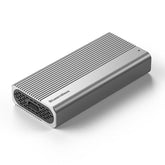 Blueendless M280U4C USB4 Portable Hard Drive Enclosure With Switch & Fan Solid-State M.2 NVMe Drive Enclosure External SSD Enclosure, M280U4C