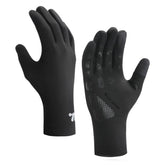 WEST BIKING Touchscreen Winter Bicycle Gloves Fleece-Lined Full Finger Thermal Gloves for Road Biking
