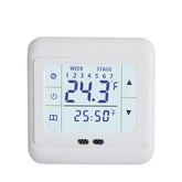 16A Floor Thermostat Underfloor Heating Temperature Regulator, No WiFi, WiFi Version