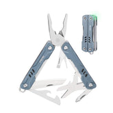 NexTool S11 Mini Sailor 11-In-1 Outdoor Multi Tool Pocket Knife Folding Pliers Wire Cutters EDC Survival Kit, S11 Blue, S11 Black