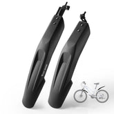 WEST BIKING Extra Wide & Long Mountain Bike Fenders, Full Coverage Mud Guards for 20 22 24 Inch Bicycles
