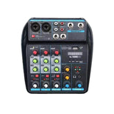 D4 4-Channel Mixer With Reverb Stage & Live Streaming Audio Mixer
