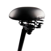 BIKERSAY Noseless MTB Saddle with Spring Shock Absorption Pressure Relief Comfort Bicycle Seat for Mountain Road Bike
