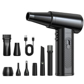 Computer Case Keyboard Dust Blower Car Home Dust Remover Powerful Cordless Mini Fan, 90G, 130G, 180G