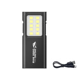 SMILING SHARK TIP-065 Multi-Functional Mini COB Flood Work Light 4-Gear Dimmable Portable Lamp, TIP-065
