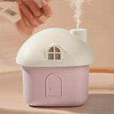 Little House Shape Mini Desktop Humidifier USB Silent Humidifier With Colorful Lights
