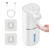Wall-mounted Smart Sensor Electric Soap Dispenser, White Foam Version, White Dropper Version, Black Foam Version, Black Dropper Version
