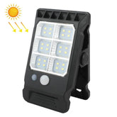 Solar Clip-On Light Outdoor Motion-Sensor Garden Light, 6 Cells 24LEDs, 1 Cell 24LEDs, 6 Cells 24COB, 1 Cell 24COB