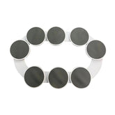 Dining Table Rotatable Serving Tray Portable Rotating Dinner Plate For Gathering, 8 Plates, 6 Plates, 4 Plates, 2 Plates + 2 Boards