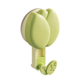 Flower Suction Cup Towel Rack No-Drill Wall Mount For Kitchen & Bathroom