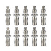 Cloud Platform Central Axis 1/4 To 3/8 inch Tripod Adapter Camera Screw, 10pcs E7, 10pcs E8