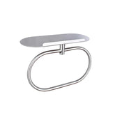 Stainless Steel Towel Ring With Shelf No Drill Wall-Mounted Storage Organizer For Bathroom And Kitchen, Z-1 Silver, Z-1 Black, Z-1 Gold, Z Silver, Z Black, Z Gold