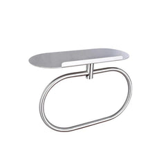 Stainless Steel Towel Ring With Shelf No Drill Wall-Mounted Storage Organizer For Bathroom And Kitchen, Z-1 Silver, Z-1 Black, Z-1 Gold, Z Silver, Z Black, Z Gold