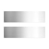 Indoor & Outdoor Door Kick Plate Metal Door Panel Protector, Door Kick Plate