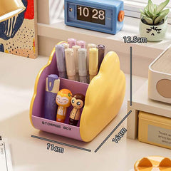 Large-Capacity Desktop Cloud Storage Box Polygonal Cosmetic Storage Rack, Small Green, Small Cream, Small Purple, Medium Cream, Medium Green, Medium Purple, Large Cream, Large Green, Large Purple