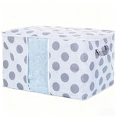 Non-Woven Printed Cotton Quilt Dustproof Storage Bag, 42x27x50cm, 60x43x36cm