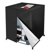 210D Oxford Fabric IBC Tote Cover for 1000L Tank Waterproof, Dustproof & Thermal Insulation Cover with Zipper and Buckles